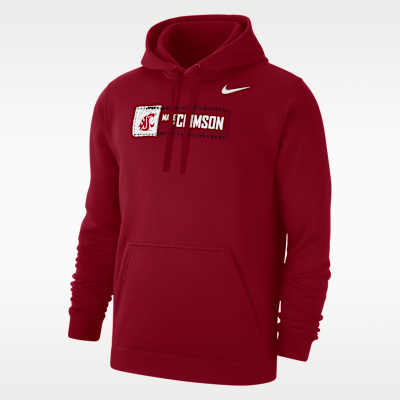 Washington State Made of Crimson Men's Nike College Pullover